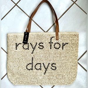 Style & Co. Tote -rays for days- NEW